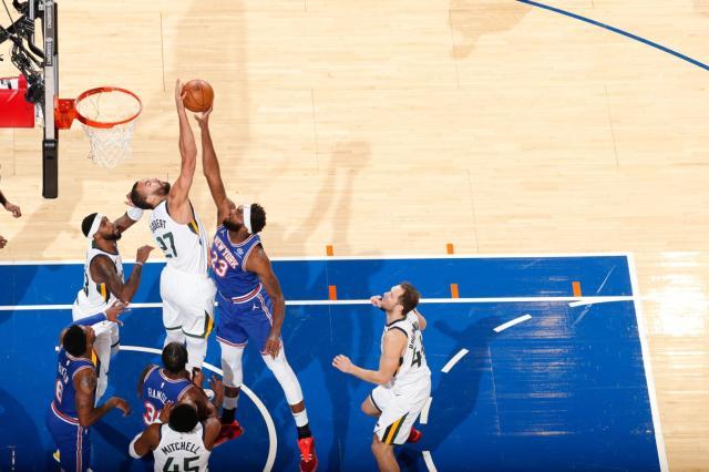 戈贝尔：争冠是球队目标 和米切尔的事被媒体夸大